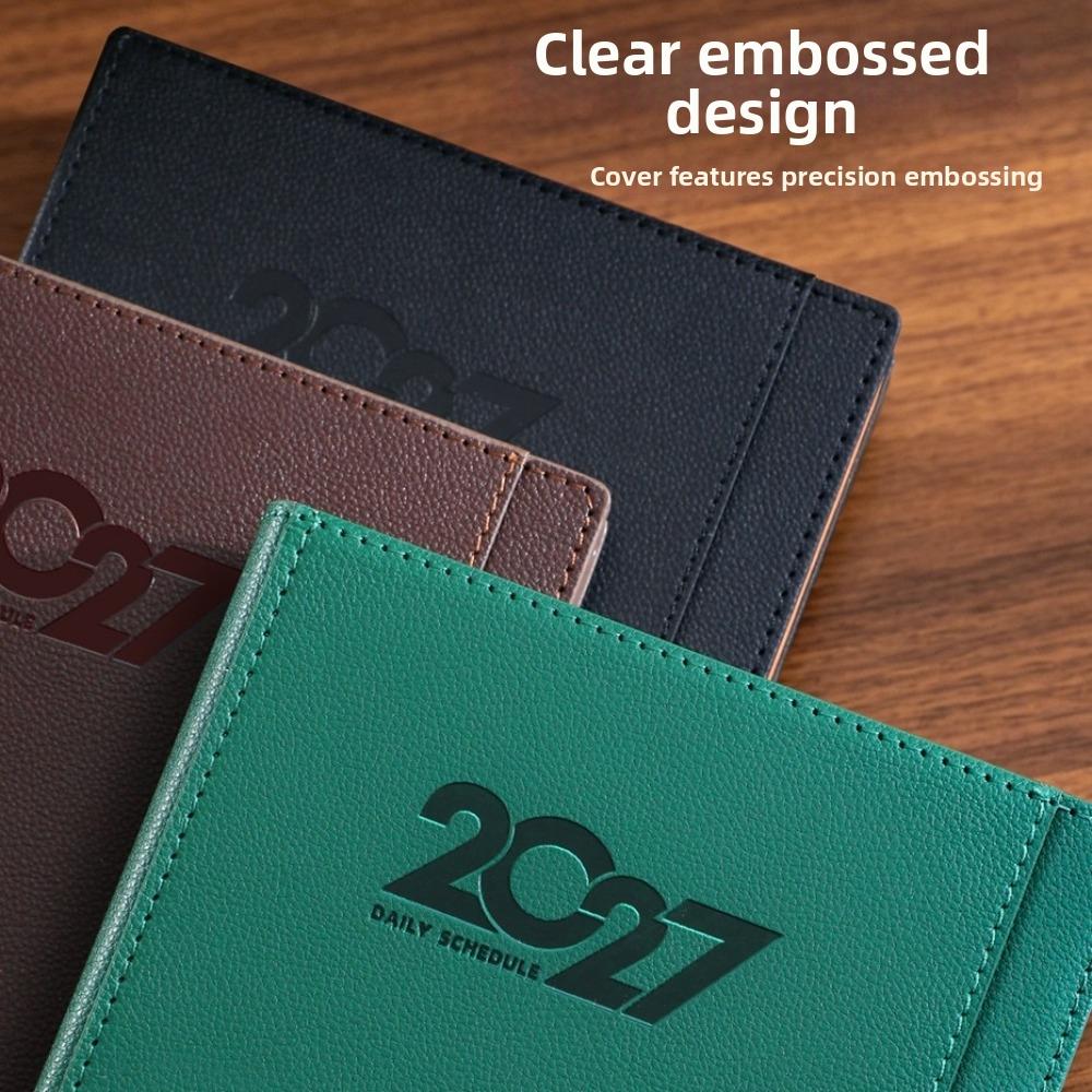 Calendar Notebook 2027 Schedule Book Convenient Time Management Planner  Business