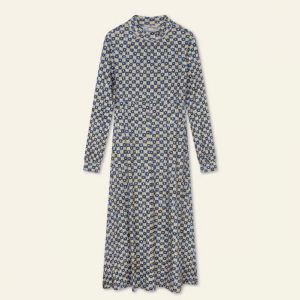 Oilily Pattern Dress Owefaop005 Navy (53)/S(55)