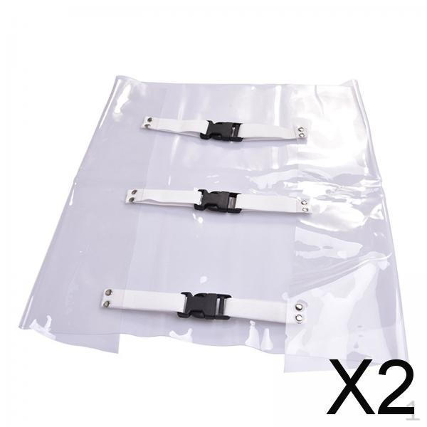 2x Chair Foot Pad Cover Seat Fittings with Elastic Band Replacement Dentists Equipment 1439₽