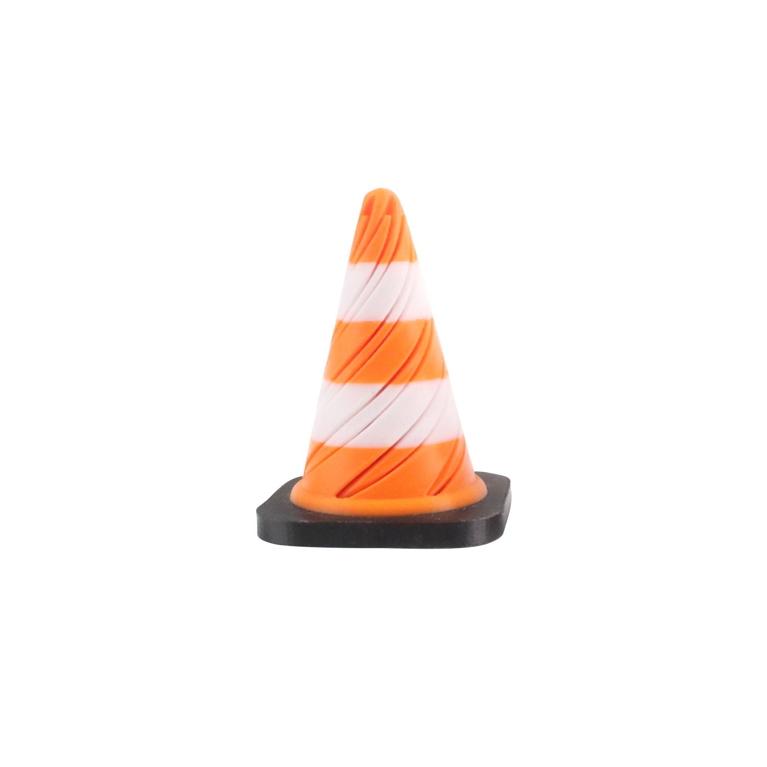 

3D Printed Traffic Bucket Spiral Cone, Artificial Obstacle Traffic Bucket Model, Relaxation Push And Push Music