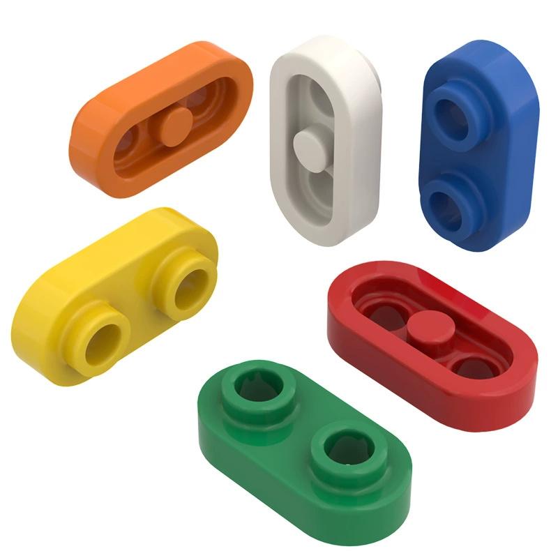 10PCS 35480 Round 1 X 2 Featuring Open Stud Short Circle Featuring 2 Holes Block Moc Works With Featuring Brick DO IT YOURSELF Playthings