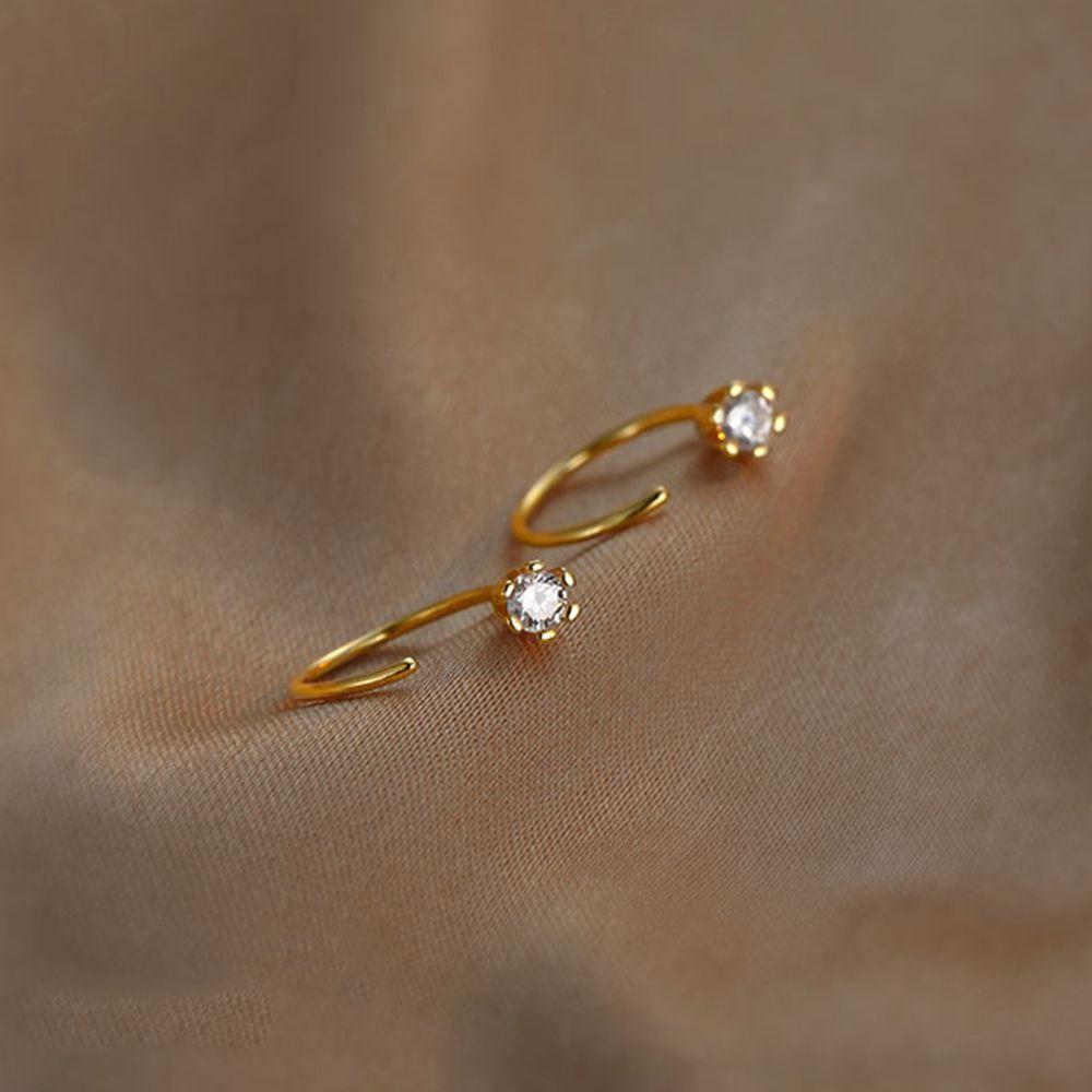 

Пирсинг Уши Ювелирные Изделия Девушки Женщины Серьги-гвоздики Хрящевая спираль Серьги Серьги Серьги Корейский Стиль