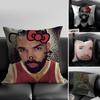 funny ddrake meme Cushion Cover Pillow Case Antidustmite Invisible zipper silky plush cushion