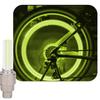 Colorful LED Bike Tire Valve Light Cycling Wheel Spoke Warning Light Bicycle Tyre Air Valve Cap Lamp Night Safety Accessory