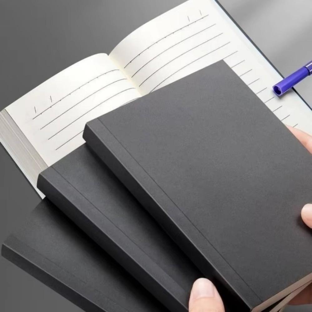 New Pocket A6 Notebook Thickened 256 Pages 128 Sheets Small Notepad Kraft Paper Cover Inner Pages Note Book