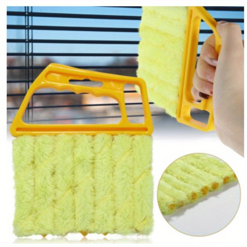 Washable Microfiber Cleaner Tool Vent Blinds Cleaner Cloth Brush for Auto Air Conditioner Duster Car Electric Fan