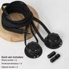 1pair Quick-Adjust No-Tie Laces Hands-Free Lazy Shoelace Fashion Rotating Buttons Laces  Women