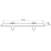 Floating Shelf Glass 30x20 Cm 8 Mm