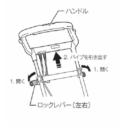 Makita Elektro-Rasenmäher (Wechselstrom 100 V) Rollentyp 5 Klingen/Netzkabeltyp Schnittbreite 280 mm/Höhe 5 – 55 mm MLM2851