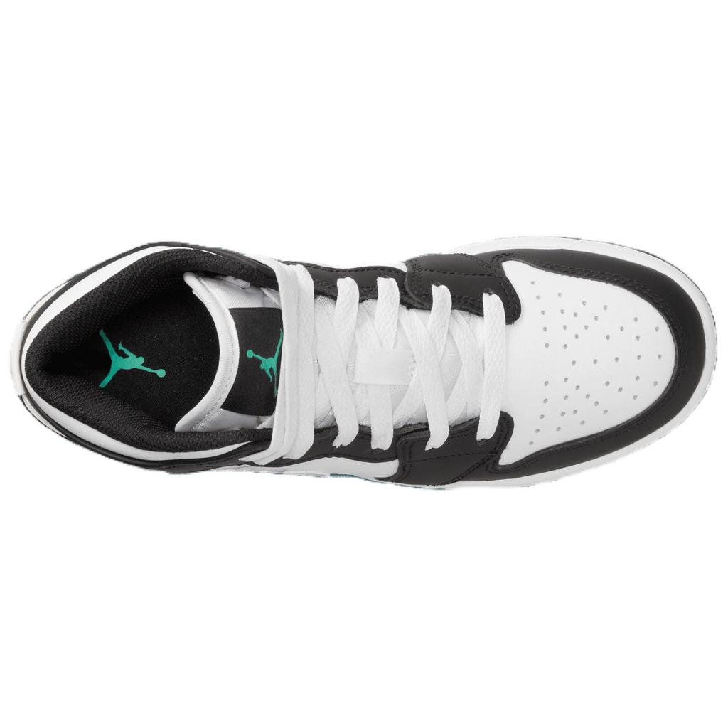 (GS) Air Jordan 1 Mid 'Green Glow' Kids' DQ8423-103