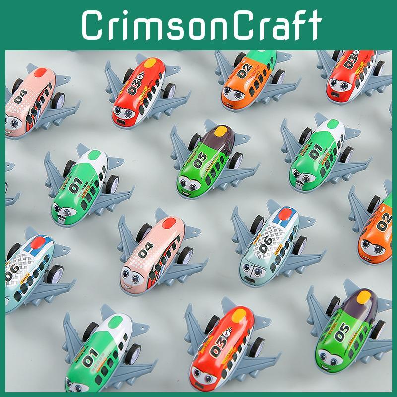 Simulation Mini Trägheits-Cartoon-Passagierflugzeug Kinderspielzeug für interaktives und kognitives Spiel von Kindern