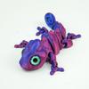 Modèle Caméléon Imprimé en 3D Multi-articulé Poupée Caméléon à Queue Fine en PLA Décoration de Bureau