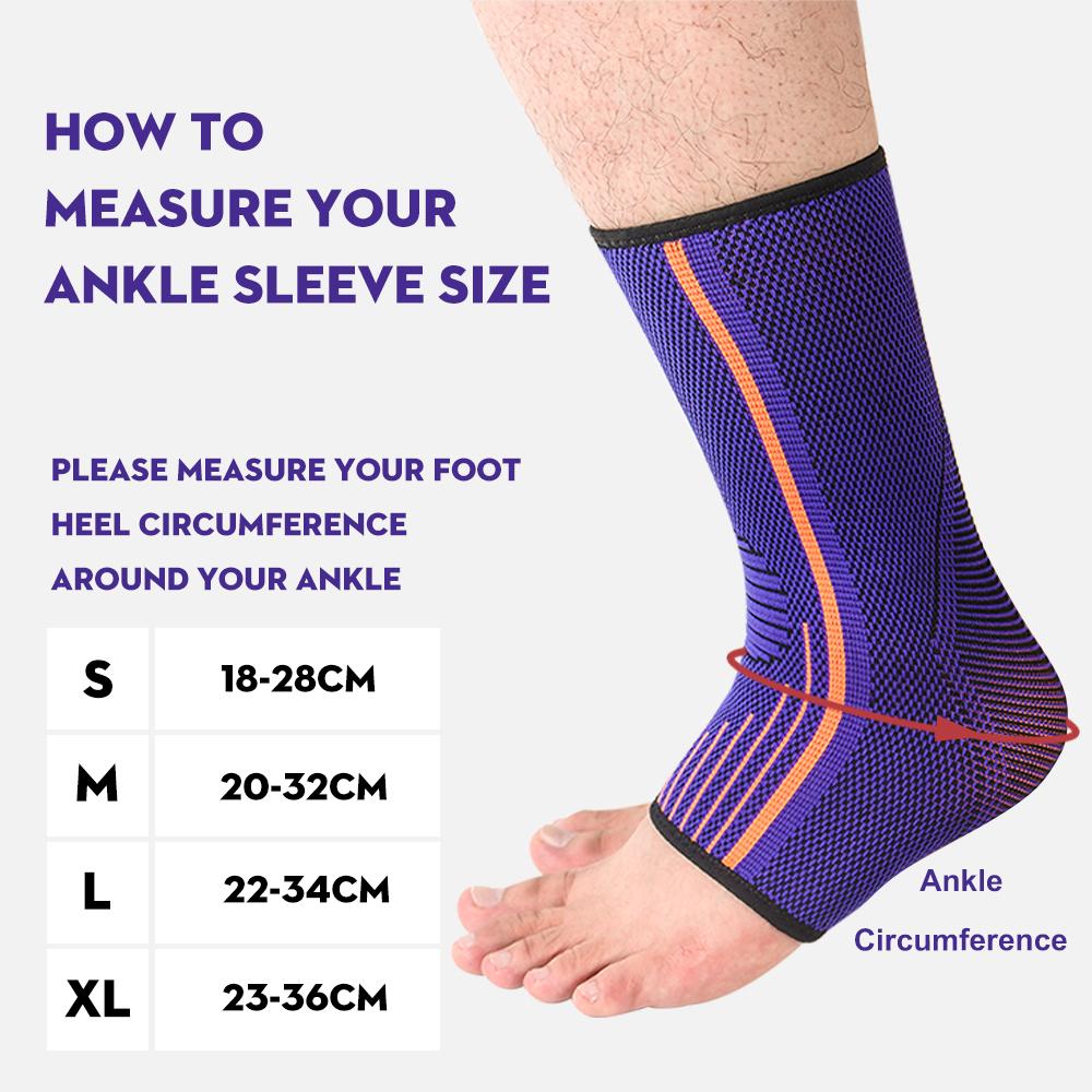 Sport Ankle Support Protector Compression Ankle Brace Cotton Comfort Anti Sprain Basketball Football Foot  1 Piece