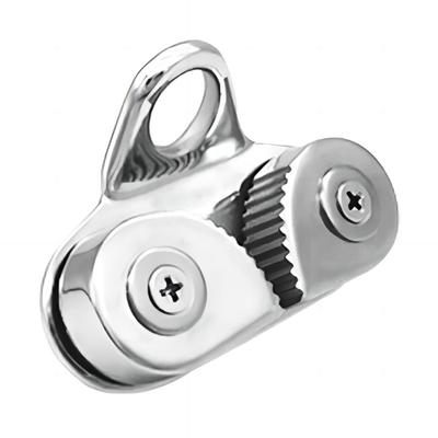 Steel Boat Fast Entry Cams Cleat With Leading Rings Bearing Rope Clamp Pilates Equipment Boat Cleats Kayak Marine