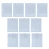 10 Pcs CMYK LED Backlight Board Fit for Bambu Lab P1 X1 A1 Series 3D Printer White Light Lithophane Light Panel with