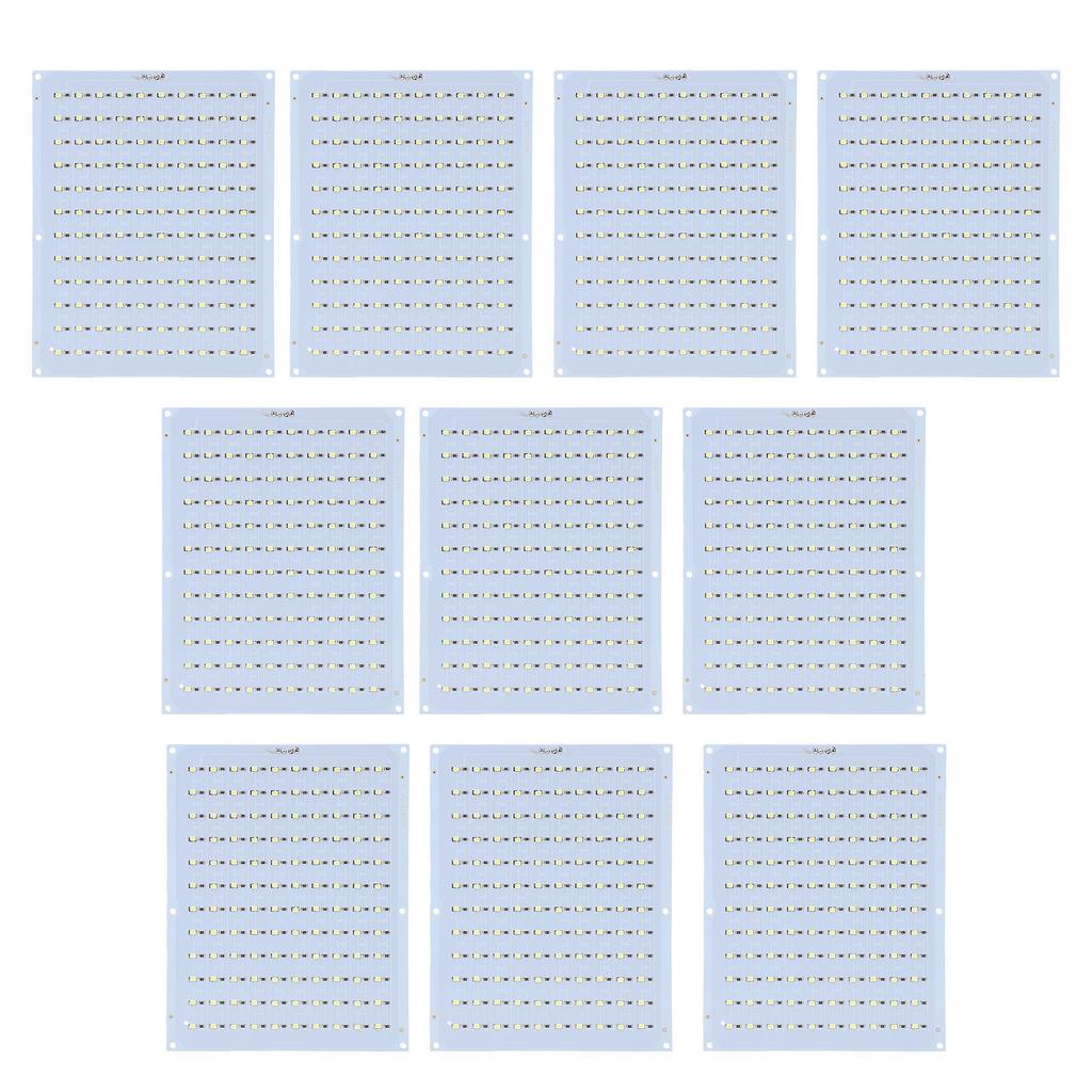 10 Pcs CMYK LED Backlight Board Fit for Bambu Lab P1 X1 A1 Series 3D Printer White Light Lithophane Light Panel with