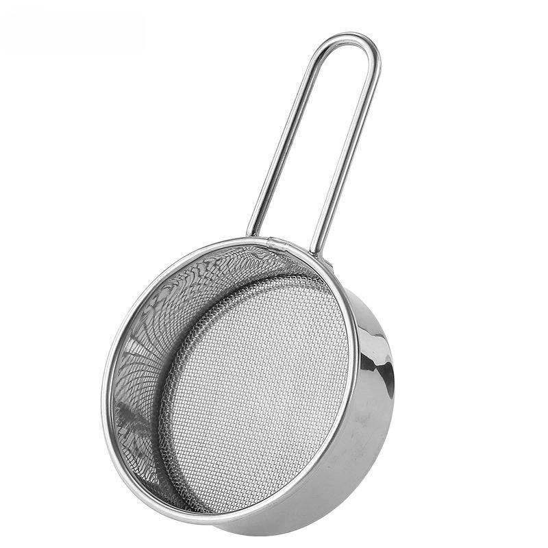 Flour Sifter for Baking, Flour or Powdered Sugar Shaker Duster with Handle, Stainless Steel Baking Tools Dusting Flour Sieve