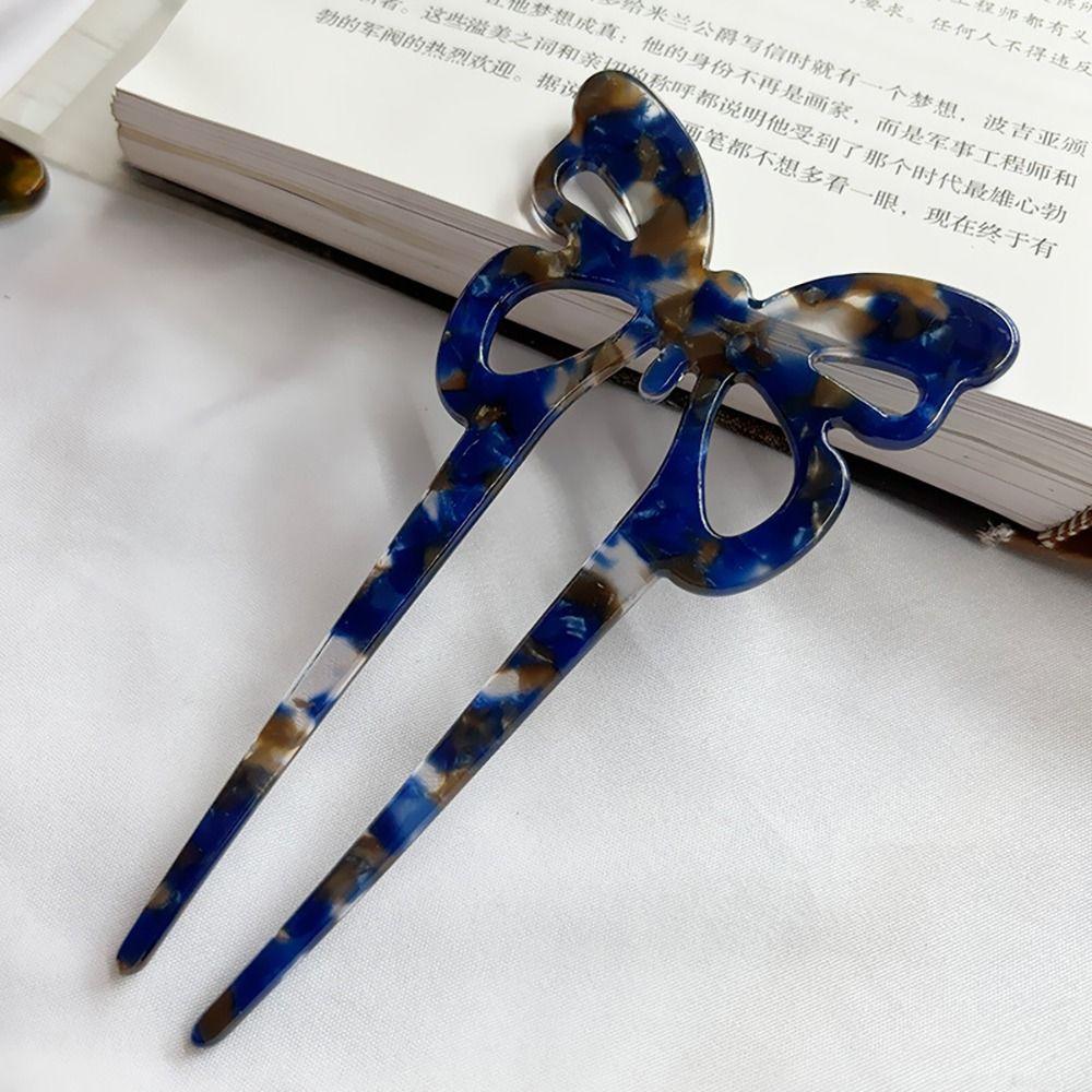 U-Shaped Hairpins Acetate Hair Fork Hair Styling Tools Hair Sticks
