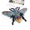Semi-stereoscopic Large Bees Silicone Mold for DIY Keychain Epoxy Resin Jewelry