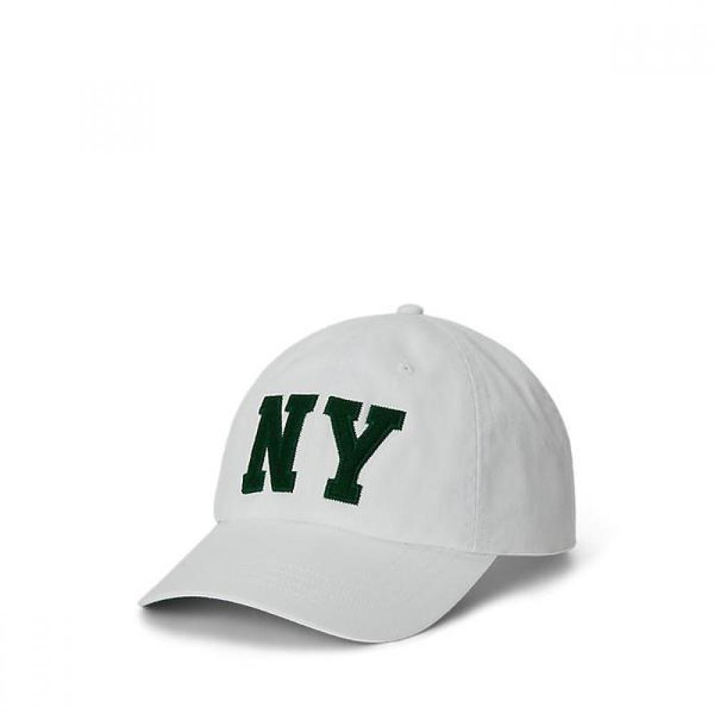 Polo Ralph Lauren Men Ny Patch Twill Ball Cap Mapohgs0j422677100 ONE