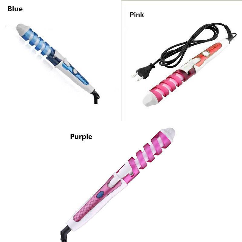 Spiral Perm Curling Iron Hairdressing Tool With American Standard Plug For Home Hair Styling And Professional Use