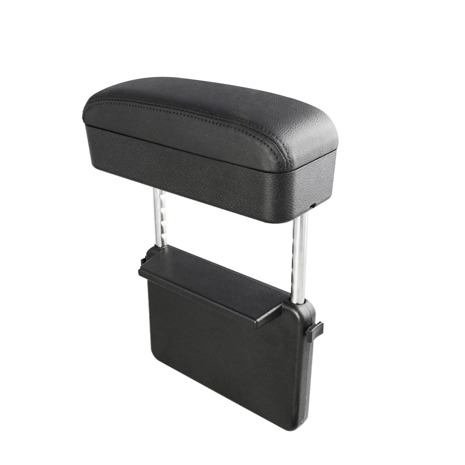 

Подлокотник для автомобильного сиденья Многофункциональный подъемный ящик для хранения Ящик для хранения чёрный