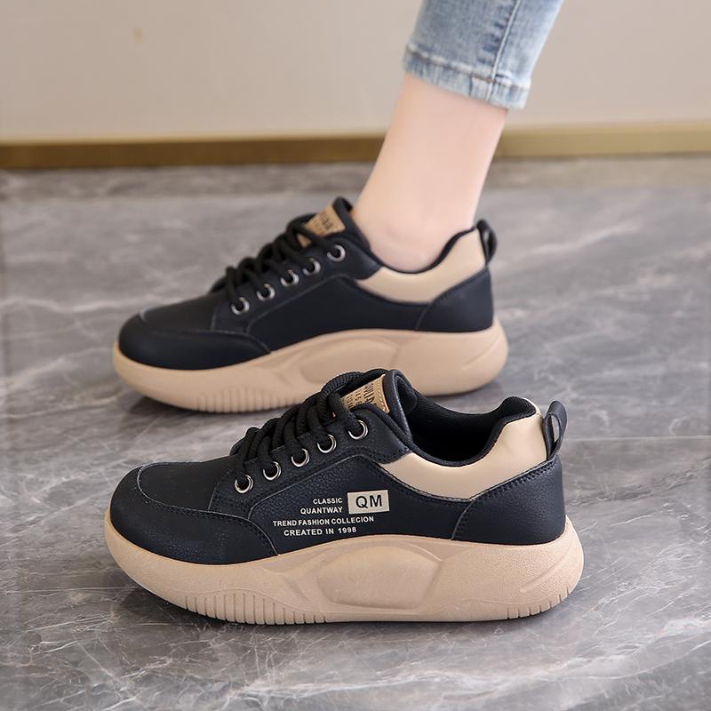 New spring platform leisure sports dad shoes inner height increase CM travel fried street Para shoes