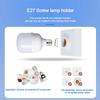 E27 LED Bulb 220V Voice Control Light Motion Sensor Radar Sensor Emergency Lamp For Home Living Room Stair Corridors Warehouse
