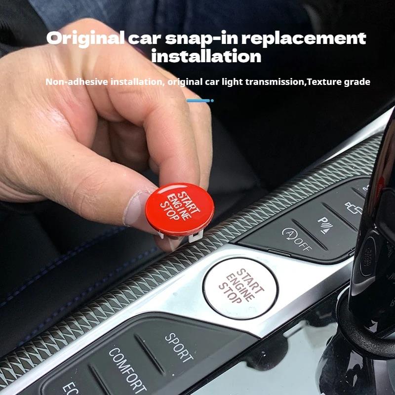 Car One Click Start Engine Stop Switch Ignition Button Replacement For BMW G20 X5 G05 X6 G06 X7 G07 G14 G15 G16 Z4 G29 F40 F44