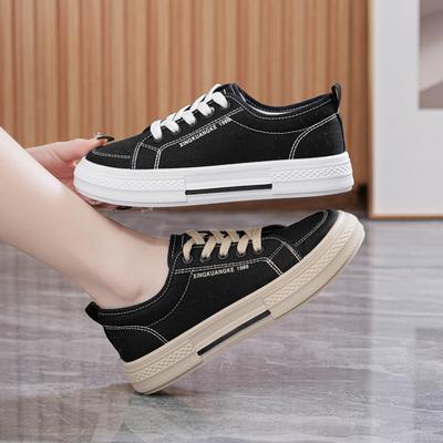 Frühling neue ins trendige Canvas-Schuhe Studenten Lauf-Freizeitschuhe Skateboard-Schuhe Streetwear RF