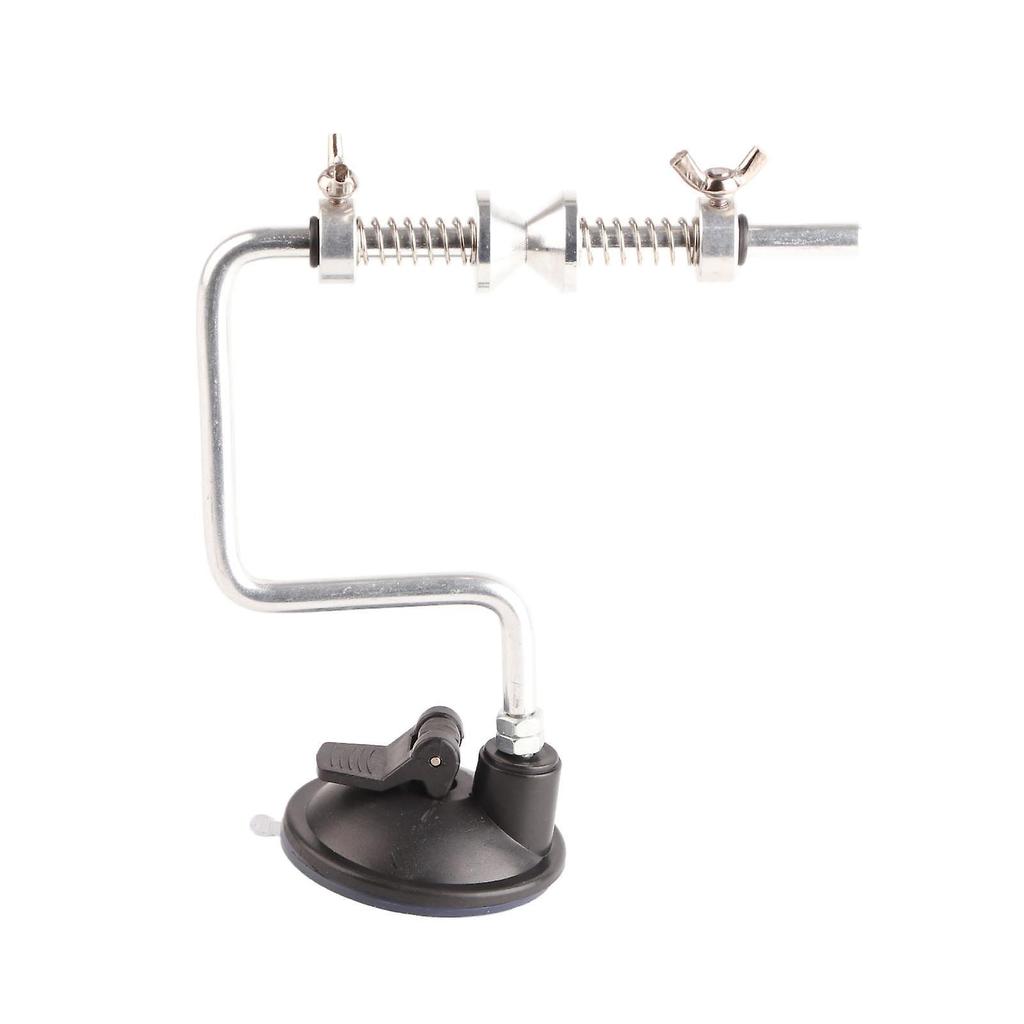 Aluminium Alloy Fishing Wire Winder System with Vacuum Sucking Cup Handle Fish Line Winding Tool for Easy Reel Management