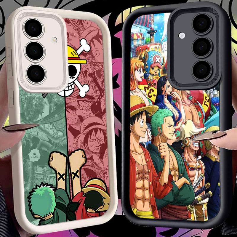 Anime One Pieces Phone Case For Samsung S26 S25 S24 S23 S21 S20 Ultra For Galaxy S25 S24 FE S26 Plus Funda Soft Silicone Cover