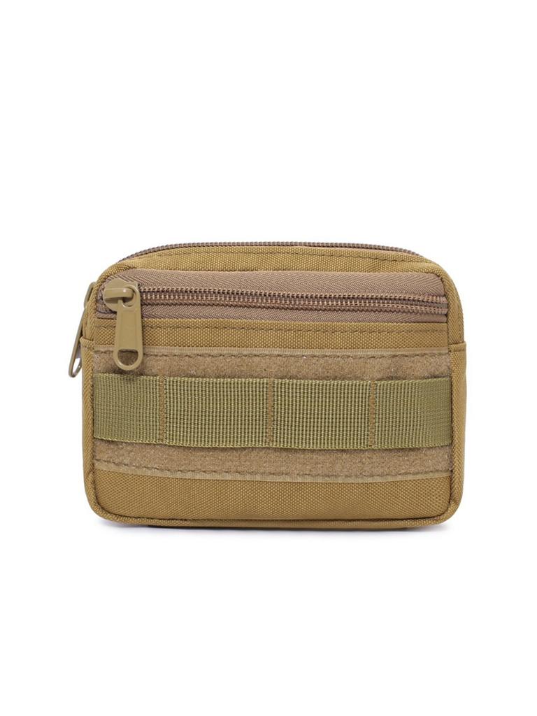 Doppelschichtige EDC-Tasche Herren Taktischer Molle-Hüftgurt Nylon Hüfttasche Bauchtasche Camping Jagdzubehör Utility-Tasche