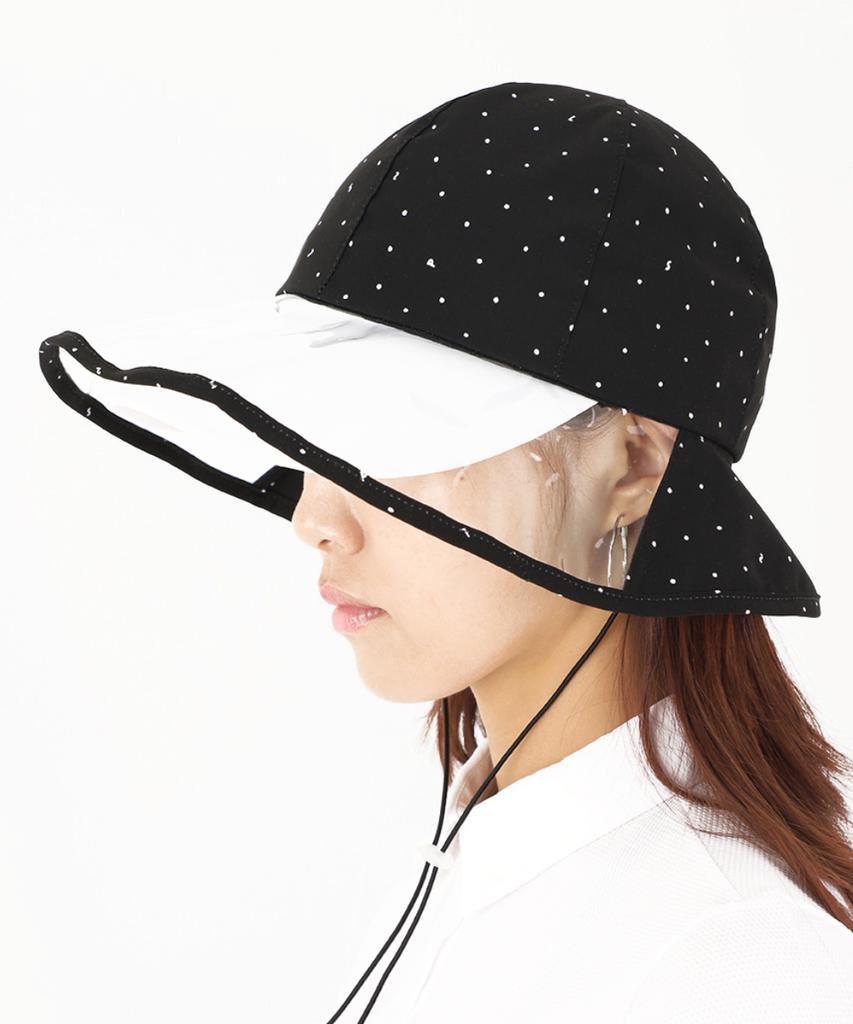 SLOUPLAY Dot Black Slow Bee Hat (Waterproof Hat)