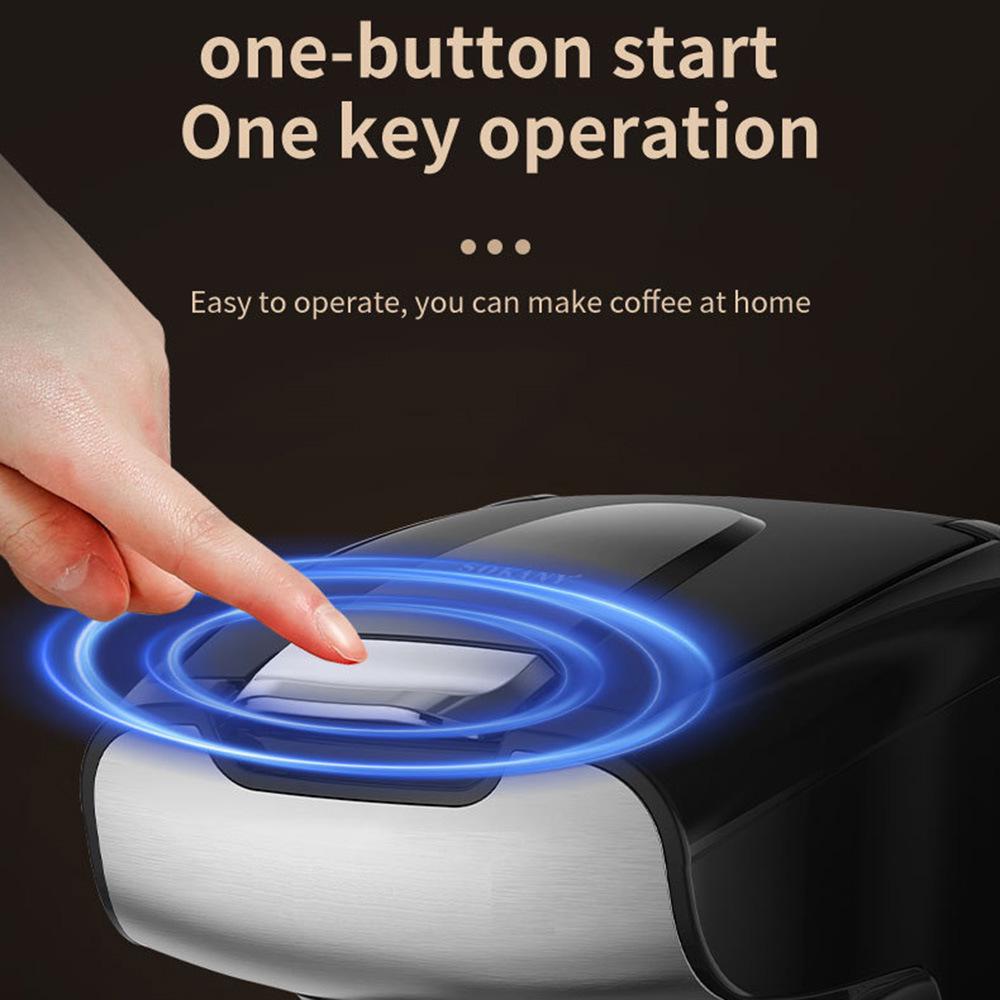 300ML Single Serve Electric Capsule Espresso & Drip Coffee Maker