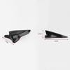 X7JF Car Universal PU Rear Roof Shark Fins Spoiler Shark Fin Diffuser Generator Car Roof Spoiler Bumper Wing Trunk