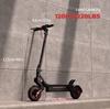 W8 Electric Scooter 750W Motor 48V14Ah Battery, 40km/h Max Speed 9.3” Off-Road Tires, Triple Brake with App Dual Suspension Escooters