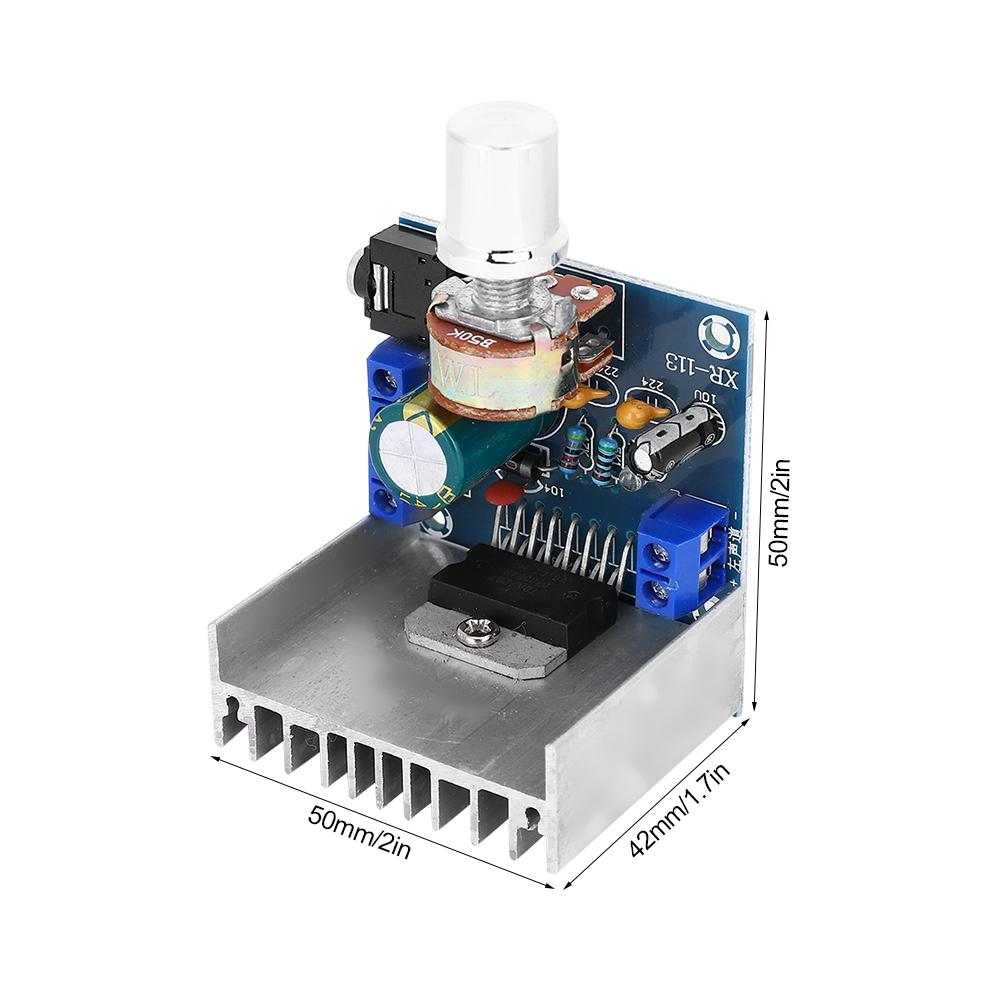 Verstärkermodul 2-Kanal Digitalplatine Leistung Potentiometermodul TDA7297 15W B-Typ