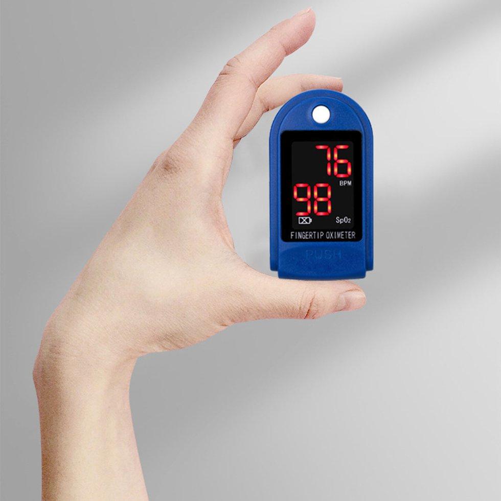 

Домашний оксиметр Светодиодный легкий пальцевый пульсоксиметр Оксиметр для пальцев