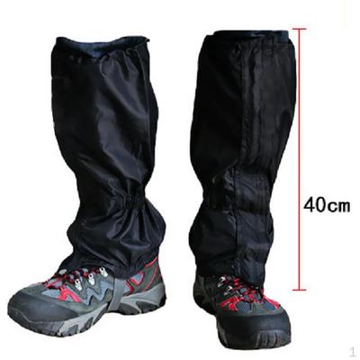 Outdoor Leg S Snow Legging Cover for Hiking Walking Climbing Hunting, Black