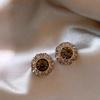 Exquisite Round Flower Earrings for Women