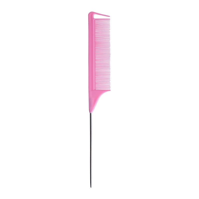 Stalen Naald Highlighting Kam - Antistatische, Hittebestendige Styling Kam met Puntige Staart
