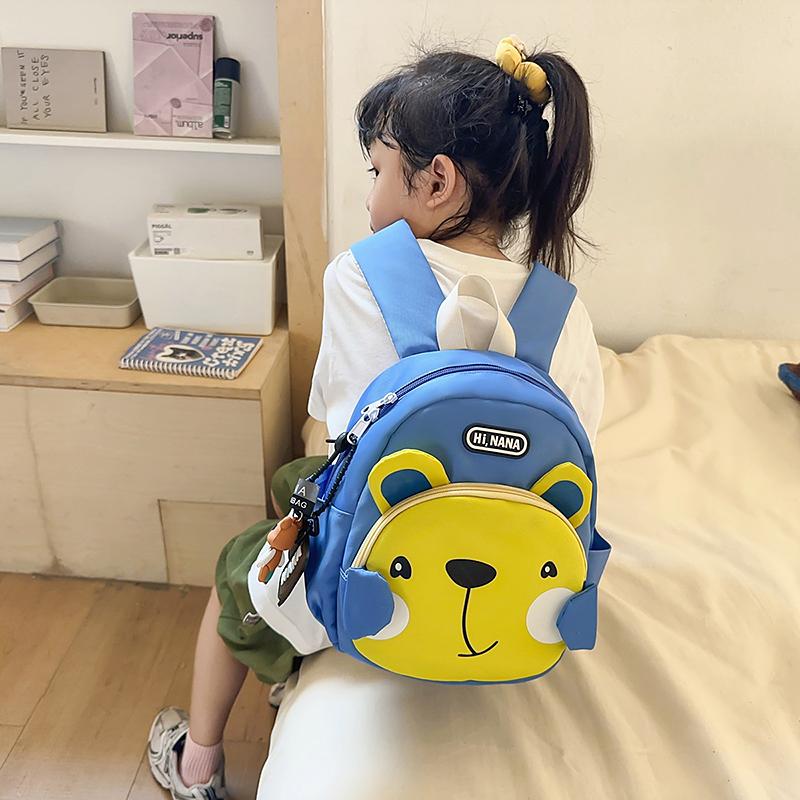 Oxford Small Bag Children's Cartoon Backpack Large Capacity Lightweight Kindergarten Schoolbag