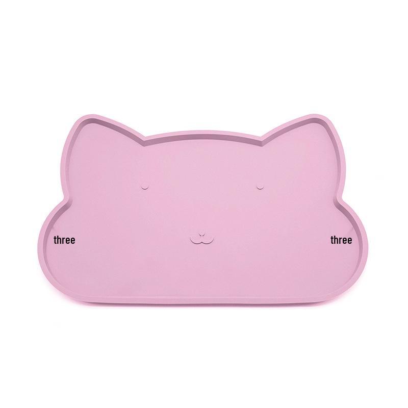 Silicone Pet Feeding Mat: Easy-Clean, Foldable, Leak-proof, Non-slip, Waterproof for Cats & Dogs