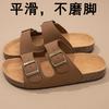 Fashion Buckle Women's Cork Sandals Casual Beach Women's Slippers Summer Women's Shoes