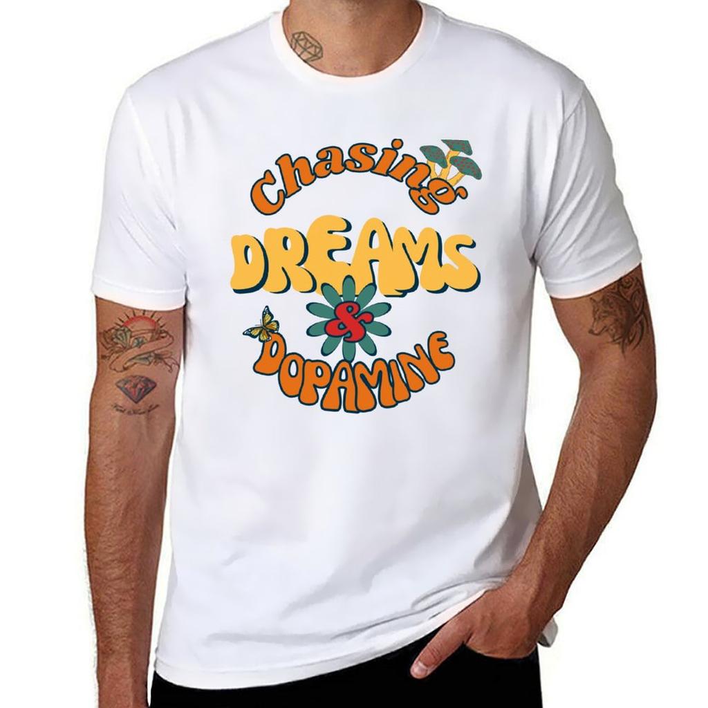 Chasing Dreams Dopamine Tshirt Trendy Pattern Tshirt For Unisex