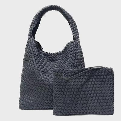 Handgewebte Mutter-Kind-Tragetasche mit großem Fassungsvermögen – weiche und trendige Handtasche für Mütter