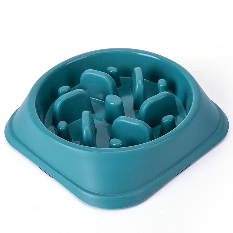 Non-Slip Dog Slow Feeder Bowl Anti-Choking Pet Food Bowl for Dogs Cats Puppy Interactive Feeding Dish