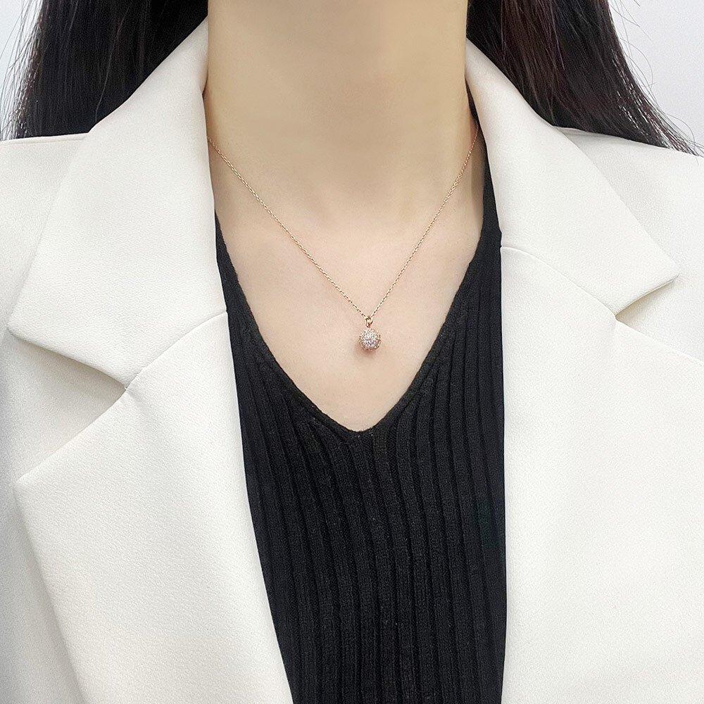 Dieuamour 14Kgp Bergé Necklace Rose Gold