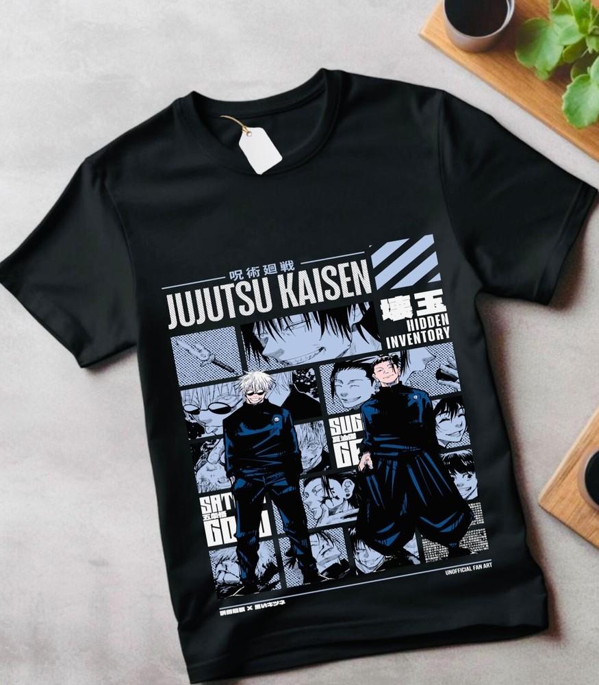 

Футболка Jujutsu Kaisen Чосо Аниме Манга JJK Подарок Унисекс Футболка Мягкая Футболка Все Размеры 4XL